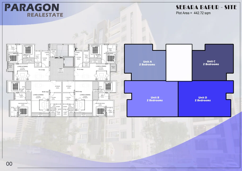 Sebara Babur Site Layout